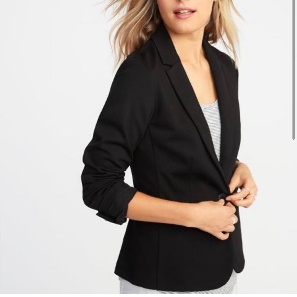 Old Navy Ponte Knit Blazer